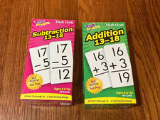 New Trend Addition  Subtraction flash cards new in box set of 2