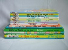 15 Lot Dr. Seuss Cat Hat Books NO DUPLICATE Bright Early Beginners Children Kids