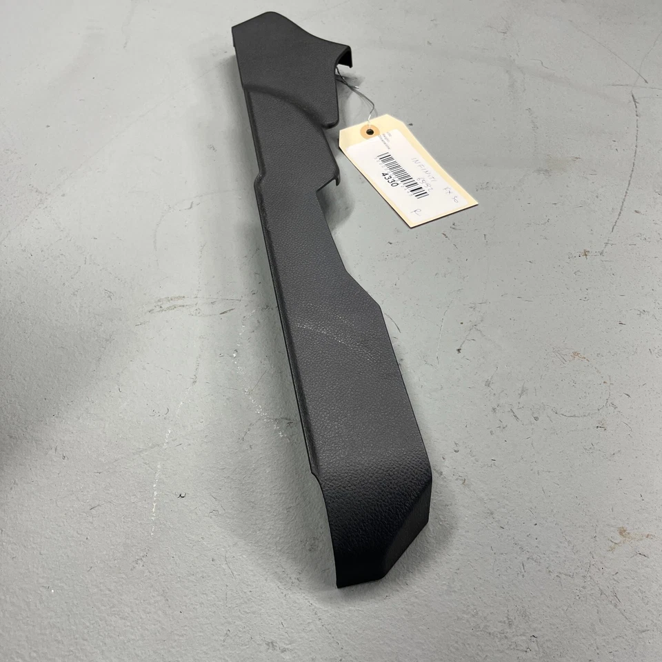 Infiniti FX35 EX35 2009-11 asiento del pasajero delantero derecho riel cubierta de moldura OEM Foto 4 de 4