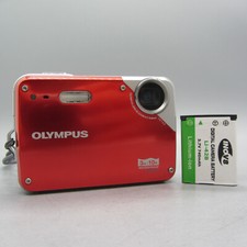 Olympus Underwater Digital Camera X-560WP 10.0MP Red Tested