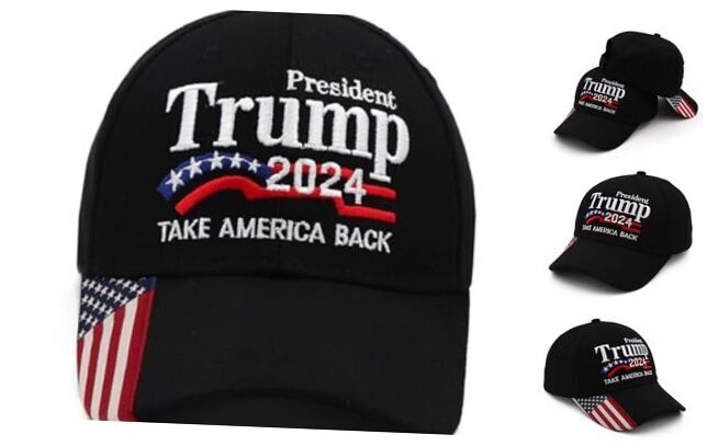 Trump Hat MAGA Hat Trump Merchandise Make America Great Again Hat Trump Black