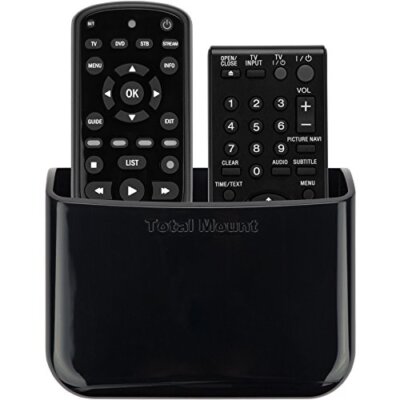 Universal Remote Control Holder   Attaches to Wall or Back of TV   Compatible...