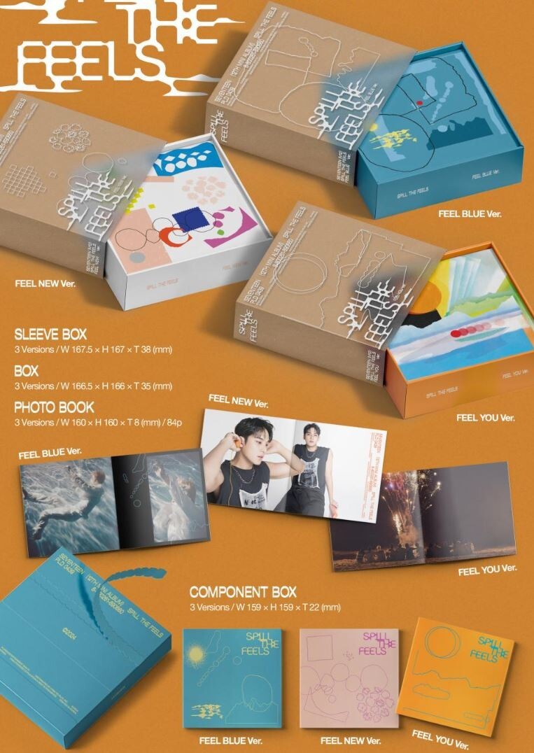 SEVENTEEN 12th Mini Album Standard 3 Ver+ Weverse Albums Ver+ KiT
