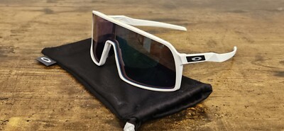 Oakley Matte White Sutro Prizm Jade Sunglasses