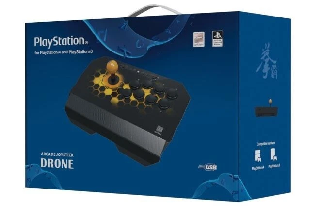 Qanba Drone Joystick for PlayStation 4 and PlayStation 3 and PC (Fighting Sti... - Image 2 of 4