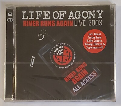 Life of Agony - River runs again Live 2003 Doppel CD Blister - SPV 089-69422 DCD