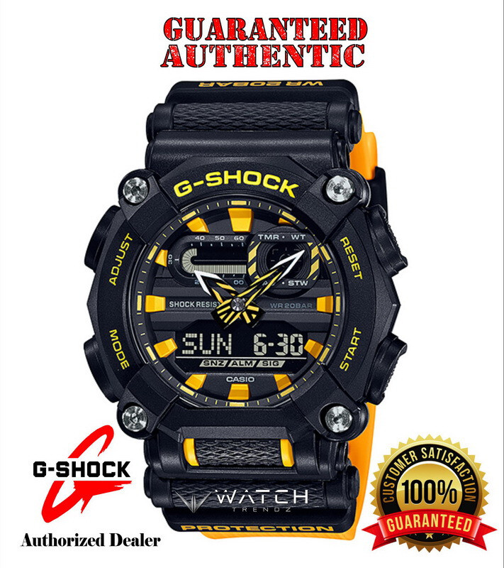 g shock ga 900 yellow
