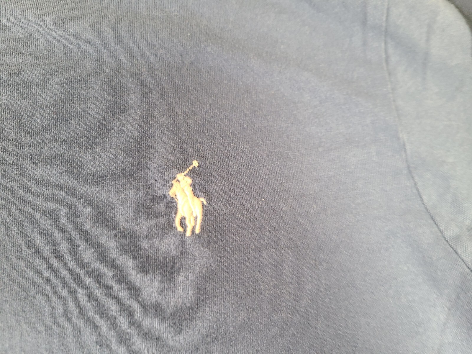 Polo Ralph Lauren camicia adulto blu medio classico piccolo pony leggera uomo
