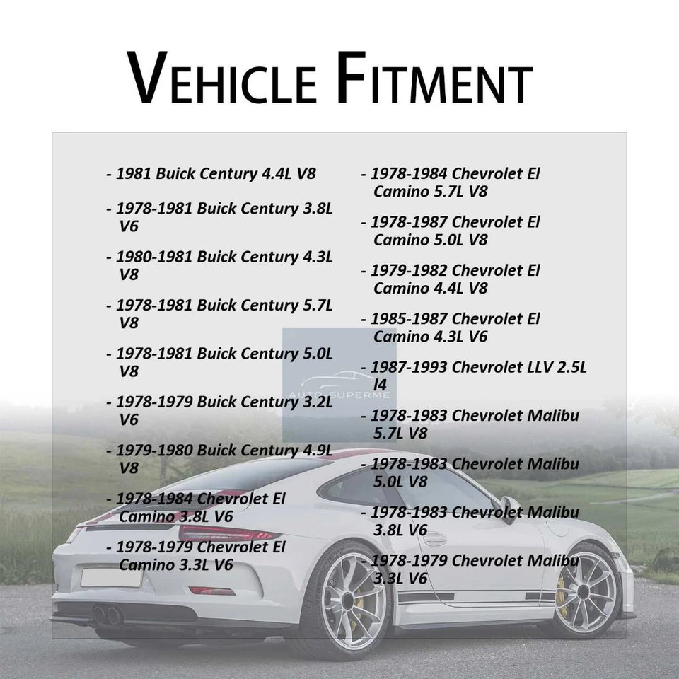 Front Upper Control Arm Bushing Kit For 1979 Pontiac Grand Am 3.8L - Image 2 of 4