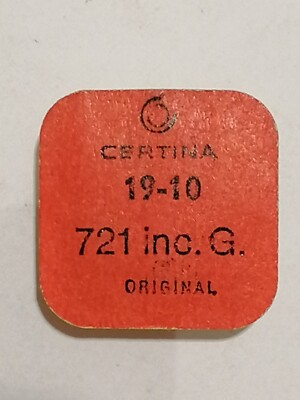 CERTINA CALIBER 19 10 PART 721