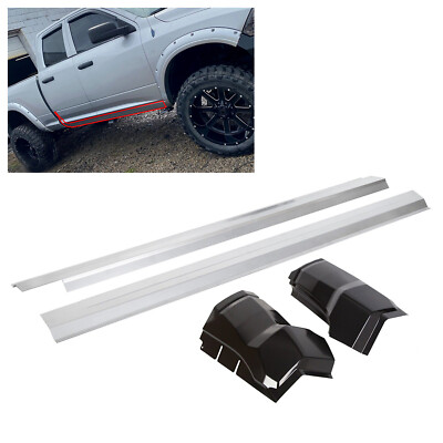 #ad #ad Rocker Panels Cab Corner For 09 18 Dodge Ram 1500 2500 3500 Extended amp; Quad Cab $133.50