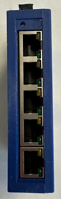 Hirschmann Spider 5TX Rail Switch / 9,6-32 VDC / 230-75mA