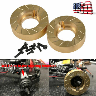 76g/pc Heavy Metal Internal Wheel Weights For 1/10 RC Axial SCX10 II 90046 -US