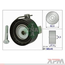 INA 531 0813 10 Spannrolle Zahnriemen für Ford Fiesta V Mazda 2 DY Volvo V50
