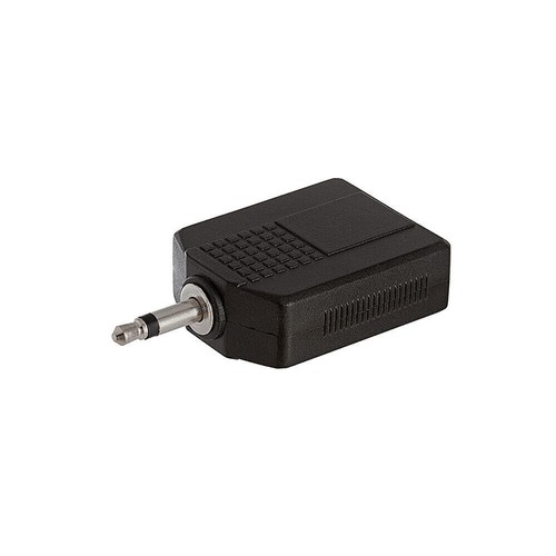 3.5mm to 2x6.35mm Converter 1/4" Audio Headphone Adapter Mono/Stereo Y Splitter - Picture 4 of 9