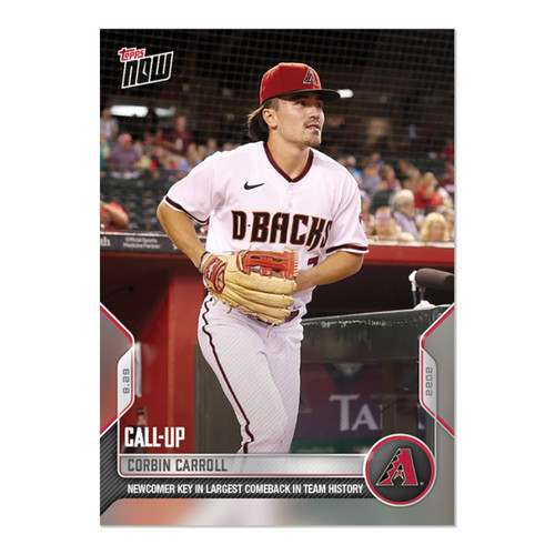 2022 Topps Now 804 Corbin Carroll