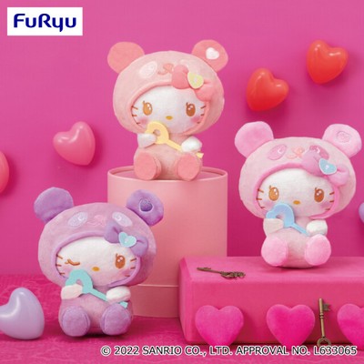 hello kitty panda plush