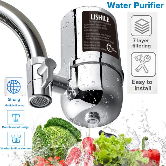 Us Water Filter Faucet Filtration Tap Purifie For Kitchen Sink Or