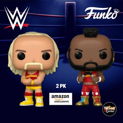 Amazon Exclusive WWE Funko Pop 2 Pack Hulk Hulgan And Mr.T *preorder* | eBay