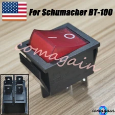 4-Pin Rocker Switch For Schumacher BT-100 Battery Load Tester Voltmeter 100 Amp