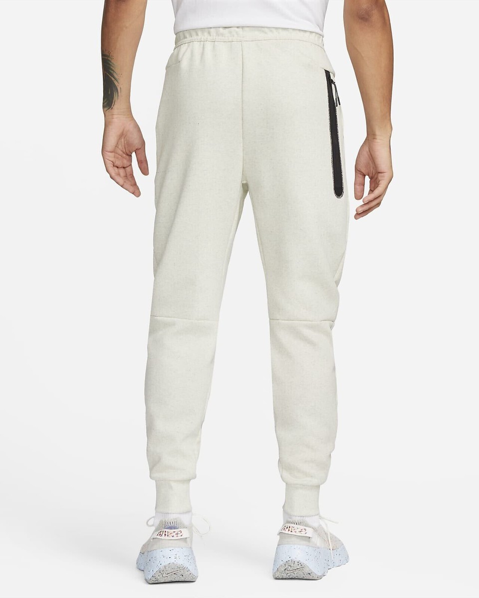 Nike Tech Fleece Joggers Revival Pants Cuffed White Heather Grey