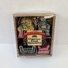 Mary Engelbreit Set Of 4 Christmas Chair Ornaments 1997