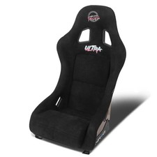 Nrg Innovations Nrg-frp-302bk-ultra Bucket Racing Seat Vegan Suede Large Black