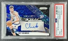 CHET HOLMGREN PSA 9 2024-25 PANINI PRIZM #FB-CHT FAST BREAK AUTO BLUE 28/49