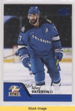 2020-21 Upper Deck AHL Blue Greg Pateryn #93 READ f5g