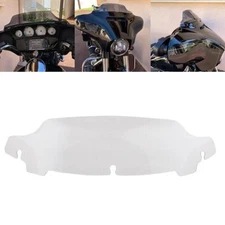 4.5" Motorcycle Wave Windshield Windscreen Fit For Harley Touring Street Glide