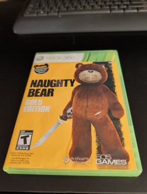 Naughty Bear -- Gold Edition (Microsoft Xbox 360, 2011) - CIB