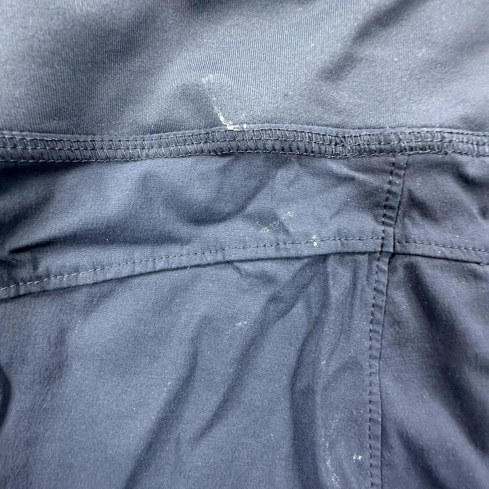 Bermuda Mountain Hardwear Feminina Pequena Marinha Dynama Caminhada Bolsos Elásticos - Imagem 2 de 4