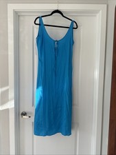 Cult Gaia Sample Sale Aquamarine Dress Size L Never Worn Brand New
