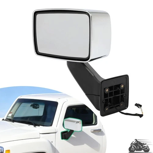 Fit Hummer H3/H3T 2006-2010 LH Driver Side Front Door Power Mirror For 20836085