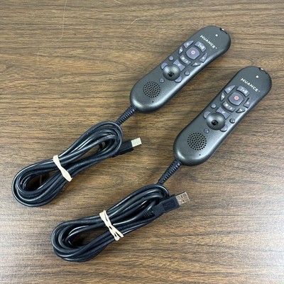 Lot Of 2 Nuance Dictaphone PowerMic II 0POWMN-005   Defective for Parts