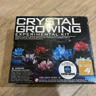 4M 7 Crystal Growing Science Experimental Kit