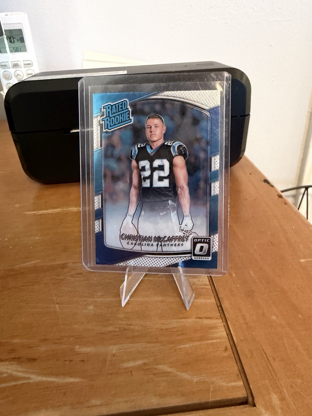 2017 Donruss Optic - Rated Rookie Christian McCaffrey #168 (RC)