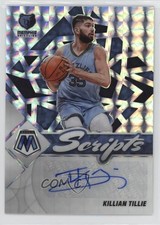 2021-22 Panini Mosaic Scripts Killian Tillie #SC-KLT Auto 13lw