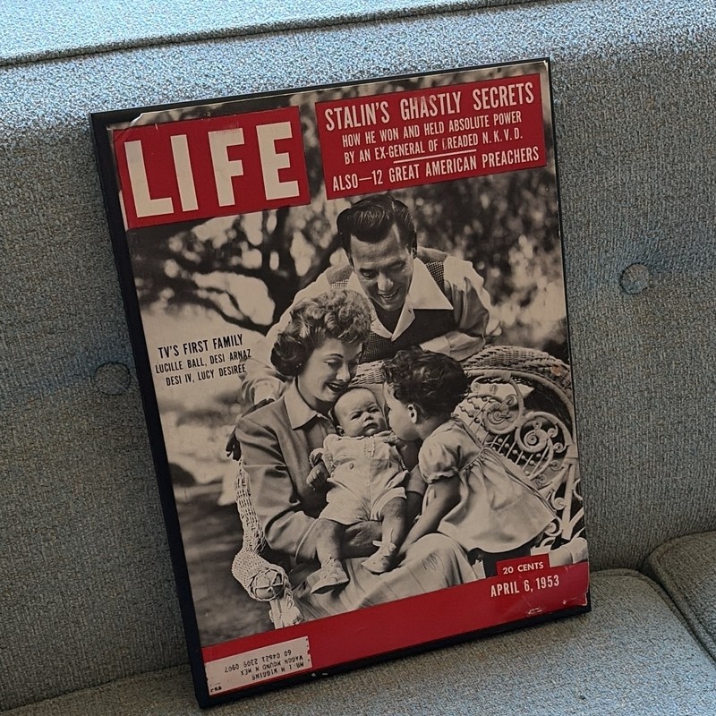 LIFE Magazine April 6, 1953 Illustrated Weekly News Issue Stalin Religion TV