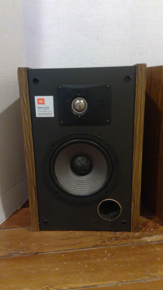 复古 JBL J216A 扬声器一对,经过测试,免运费 1980 年代!!! — 第 3/4 张图片