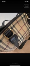 borsa burberry donna originale tenuta molto beneClassica fantasia del Brand.
