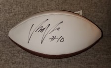 UCHENNA NWOSU SIGNED FULL SIZE SEATTLE SEAHAWKS WILSON LOGO FOOTBALL COA NWT