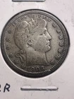 1906 Barber Quarter • Philadelphia Mint • Circulated Silver 25c • Fine–VF Detail