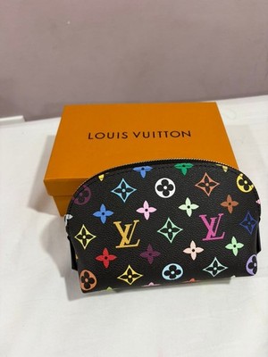LOUIS VUITTON LV GHW Pochette Pouch Monogram Multicolore Black/Multicolor