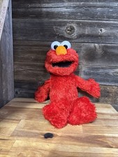 Sesame Street 2016 Hasbro TICKLE ME ELMO 14 Works Great Giggles Talks Vibrates