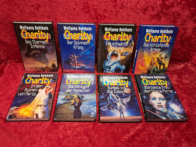8 Bücher Wolfgang Hohlbein Charity Science Fiction Reihe Bände