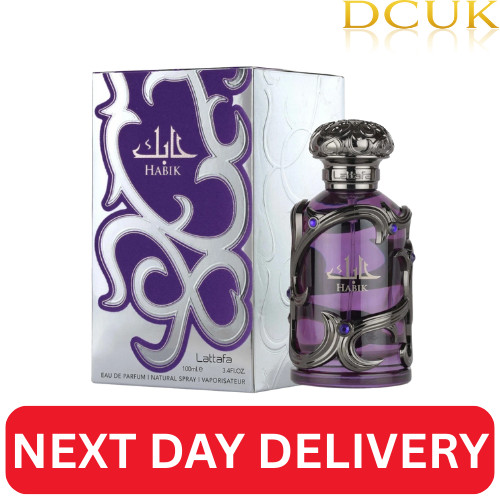 Lattafa Habik Eau De Parfum 100ml Spray for Men Spicy Woody