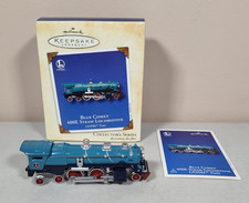 Hallmark Keepsake Ornament Lionel Train Blue Comet 400E Steam Locomotive