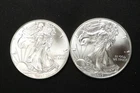 NobleSpirit (PH) GEM BU SILVER American Eagle US Mint Fresh 2017 2x