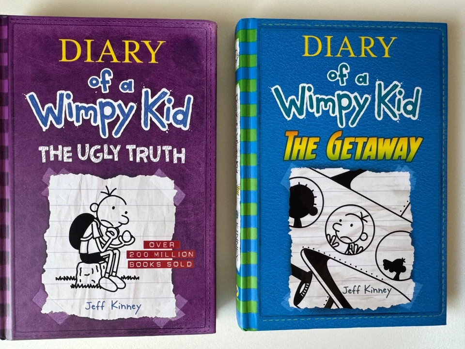 Four Books Diary of a Wimpy Kid The Getaway, Old School, Meltdown & Ugly Truth - Image 4 of 4